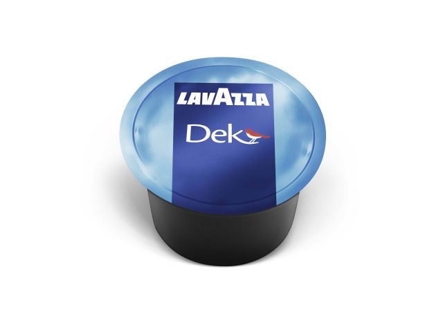 Lavazza Dek Decaff. 100 cap. (blue) It is a 100% Arabica blend made from the finest, particularly aromatic South American coffee beans. In the cup, it produces a fragrant espresso coffee with a clear, sweet note. The special care taken during roasting gives it a good body.