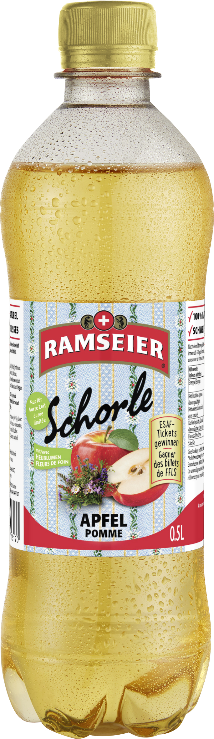Schorle Heublume RAMSEIER 50cl PET