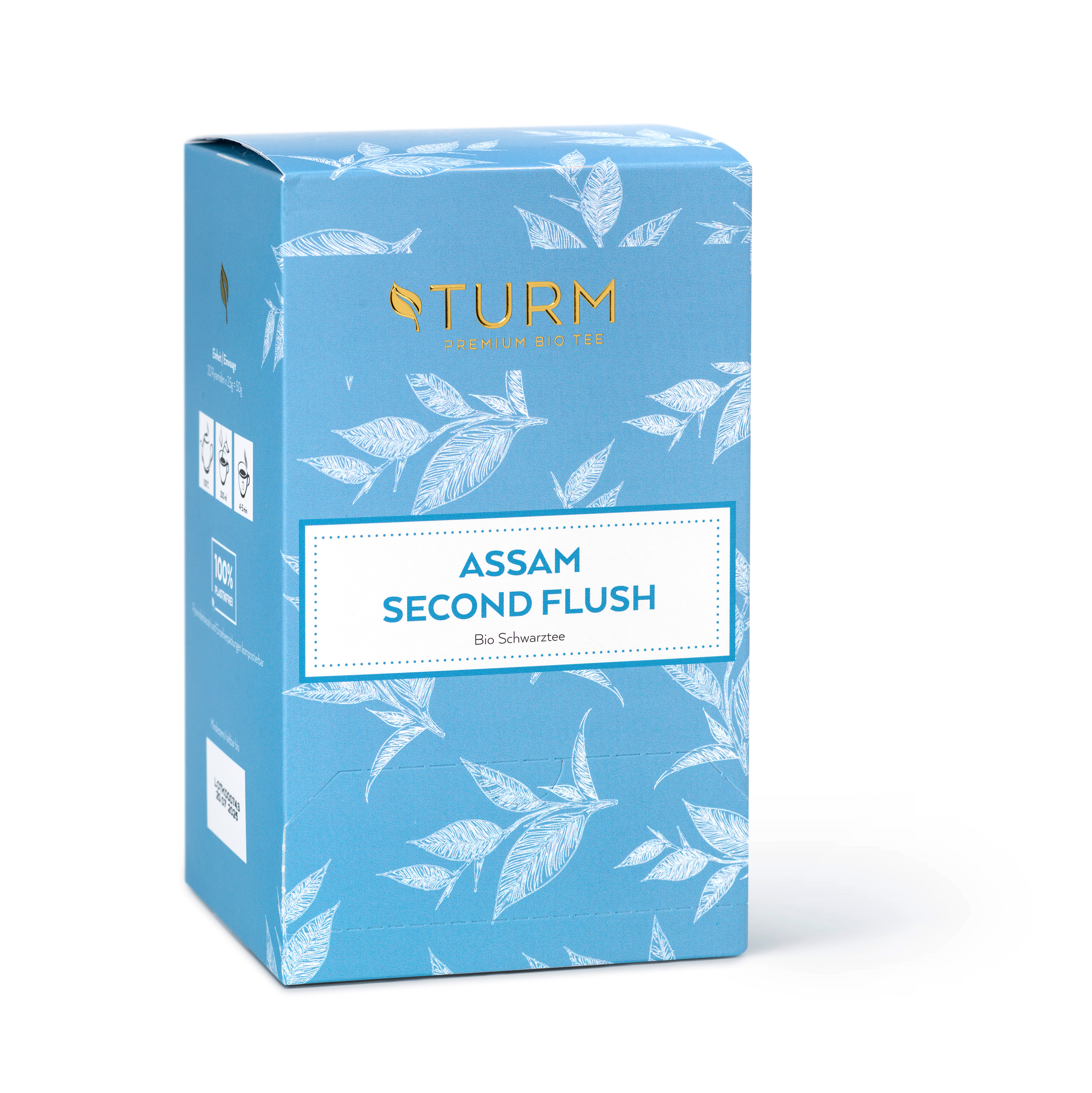 Bio Assam Schwarztee 20er Assam ist das grösste zusammenhängende Teeanbaugebiet der Welt. Nicht nur bei den Ostfriesen finden diese Tees ihren täglichen Weg in die Tassen. Weltweit überzeugen Assam-Tees durch eine malzige würzige Note, die sich perfekt eignet, mit Sahne, Kluntje (Kandis) oder Zitrone abzurunden. Einen hochwertigen Assam erkennt man an den goldenen „Tips“ im Tee. Die Tips sind Blattknospen und geben die Gewissheit, dass nur die frischesten Blätter für die Produktion verwendet wurden.