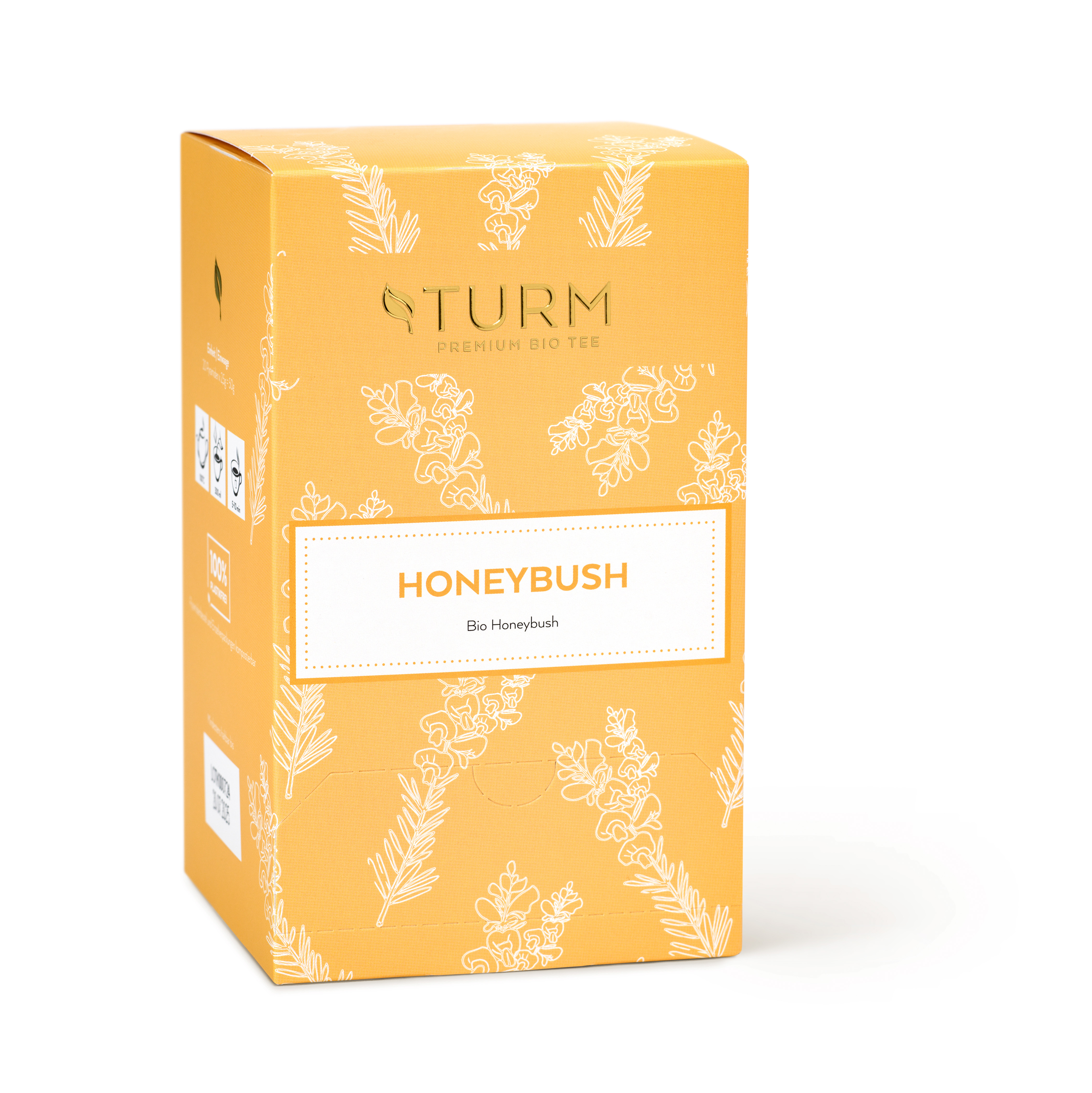 Bio Honeybush Kräutertee 20er Honeybush oder auch „Bush Tea“ von den einheimischen Südafrikas genannt, ist wohl eine der sympathischsten und gleichzeitig eigensinnigsten Pflanzen der Welt. Sie wächst ausschliesslich in den Provinzen Westkap und Ostkap (Südafrika). Seit vielen Jahrzehnten wird probiert, diese Pflanze in grösseren Mengen zu kultivieren, bislang ohne Erfolg. So stammen alle Ernten zu 100 % aus Wilderzeugnissen. Teilweise verwechselt mit dem Rooibos, überzeugt Honeybush, durch eine natürliche Honig-Note. Diese e